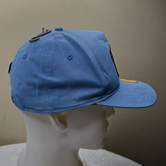 Carhartt Force One Size Canvas Mountain Patch Cap Sweatband Adjustable Snapback - Picture 2 of 8